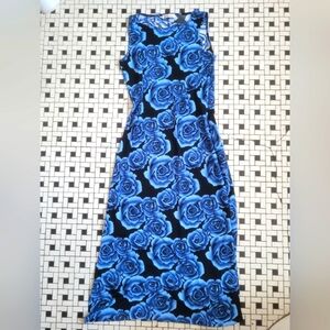 Sold 90s floral maxi dress